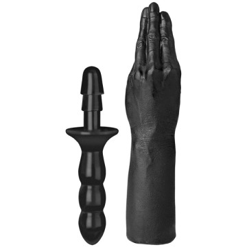 Рука для фістингу Doc Johnson Titanmen The Hand with Vac-U-Lock Compatible Handle, діаметр 6,9 см – купити