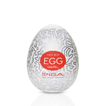 Мастурбатор-яйце Tenga Keith Haring Egg Party – купити