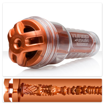 Мастурбатор Fleshlight Turbo Ignition Copper (імітатор мінету) – купити