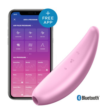 Вакуумний кліторальний стимулятор Satisfyer Curvy 3+ – купити