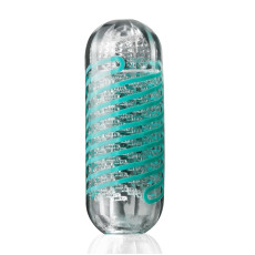 Мастурбатор Tenga Spinner 04 Pixel з пружною стимулювальною спіраллю всередині