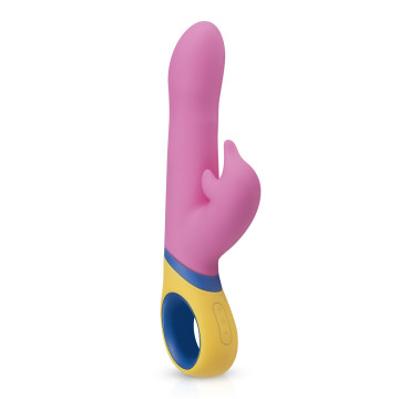 Вібратор-кролик з ротацією PMV20 Copy - Dolphin Vibrator – купити
