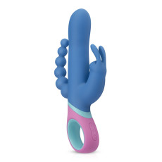 Вібратор-кролик з ротацією и анальним стимулятором PMV20 Vice - Double Vibrator