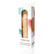 Вібратор BOSS Cyberskin - HURRICANE, довжина 18,5 см, діаметр 4,5 см