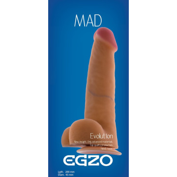 Фалоімітатор EGZO, 20 см х 4,5 см – купити
