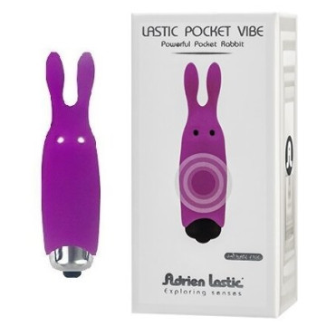 Вібропуля Adrien Lastic-Pocket Rabbit Purple