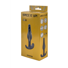 Анальний плаг Spice it up Starter-Dark Grey