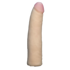 Насадка для страпона тілесна EGZO CIBERSKIN, 18 см х 3,5 см