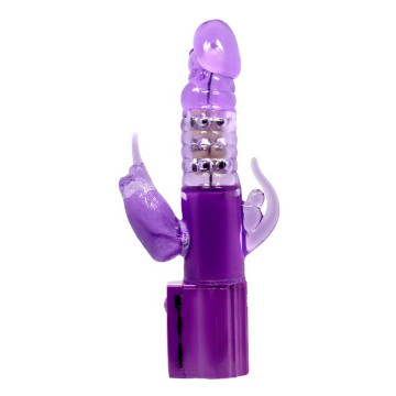 Вібратор з стимулятором клітора Cute Baby Vibrator – купити