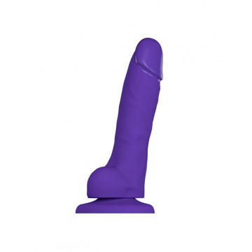 Реалістичний фалоімітатор Strap-On-Me SOFT REALISTIC DILDO Violet - Size S – купити