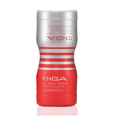 Мастурбатор Tenga Dual Sensation Cup двосторонній, із двома незалежними каналами