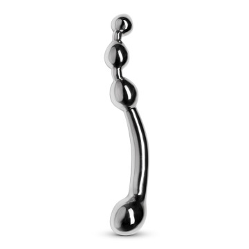 Анально-вагінальний стимулятор Sinner Gear Unbendable – Multi-Stim Pleasure Wand Metal Anal Dildo – купити