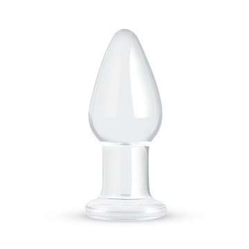 Скляна анальна пробка Gildo Glass Buttplug No. 24 – купити