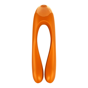 Вібратор на палець Satisfyer Candy Cane Orange – купити