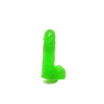 Крафтове мило-член із присоскою Чистий Кайф Green size S натуральне – купити