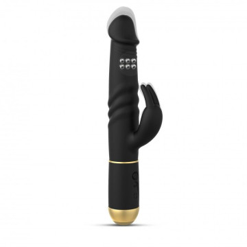 Вібратор Dorcel Furious Rabbit 2.0 зі зворотно-поступальними рухами головки, перезаряджуваний – купити