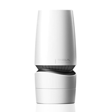 Мастурбатор Tenga - Aero Masturbator Silver, інноваційна технологія всмоктування – купити