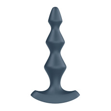 Анальний стимулятор-намистини з двома моторами Satisfyer Lolli-Plug 1 Dark teal