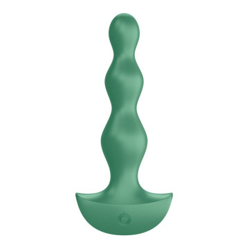 Анальний стимулятор-намистини з двома моторами Satisfyer Lolli-Plug 2 Green – купити