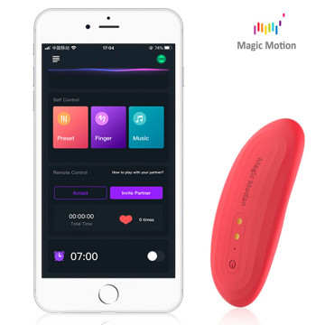Смарт-вібратор у трусики Magic Motion Nyx Red, 10 режимів вібрації – купити