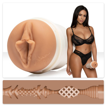 Мастурбатор Fleshlight Girls: Autumn Falls - Cream, зі зліпка вагіни, дуже ніжний – купити
