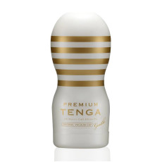Мастурбатор Tenga Premium Original Vacuum Cup GENTLE (глубокая глотка) с вакуумной стимуляцией