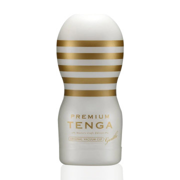 Мастурбатор Tenga Premium Original Vacuum Cup Gentle (глибоке горло) з вакуумною стимуляцією – купити