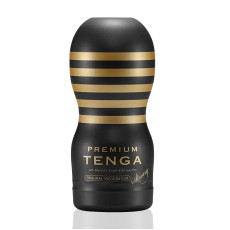 Мастурбатор Tenga Premium Original Vacuum Cup STRONG (глубокая глотка) с вакуумной стимуляцией