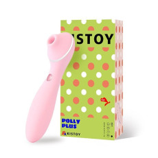 Вакуумний вібратор KISTOY Polly Plus Pink
