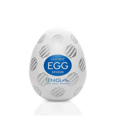 Мастурбатор-яйцо Tenga Egg Sphere с многоуровневым рельефом