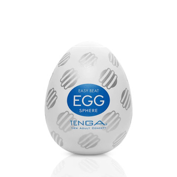 Мастурбатор-яйце Tenga Egg Sphere з багаторівневим рельєфом – купити