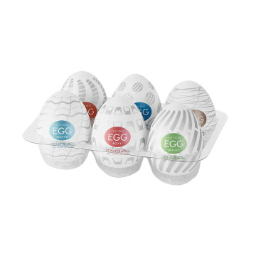 Набір мастурбаторів-яєць Tenga Egg New Standard Pack (6 яєць) – купити
