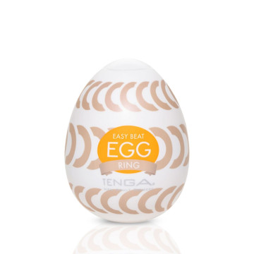 Мастурбатор-яйце Tenga Egg Ring з асиметричним рельєфом – купити