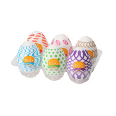 Набір мастурбаторів-яєць Tenga Egg Wonder Pack (6 яєць)