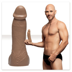 Фалоімітатор Fleshlight Guys: Johnny Sins Dildo, за зліпком пеніса, лисий з Браззерс