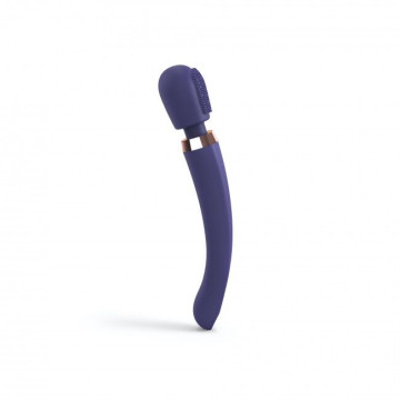 Вібромасажер із силіконовою щіточкою Love to Love Brush Crush - Midnight Indigo – купити