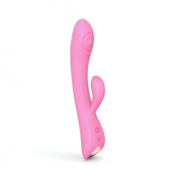 Вібратор-кролик зі спрямованим масажем точки G - Love To Love Bunny&Clyde - Pink Passion – купити