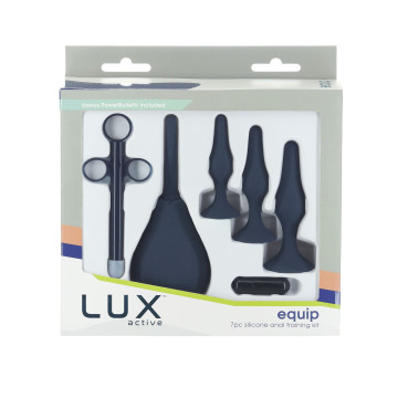 Набір анальних іграшок для новачків Lux Active – Equip – Silicone Anal Training Kit – купити