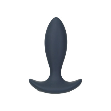 Анальна пробка з пульсацією Lux Active – Throb – 4.5" Anal Pulsating Massager, пульт ДК – купити