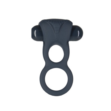 Подвійне ерекційне кільце з вібрацією Lux Active-Triad - Vibrating Dual Cock Ring, пульт ДК – купити