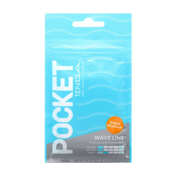 Мастурбатор TENGA Pocket Wave Line – купити