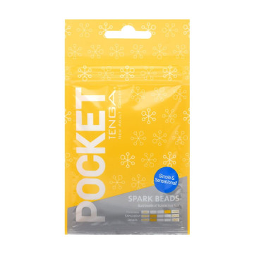 Мастурбатор TENGA Pocket Spark Beads – купити