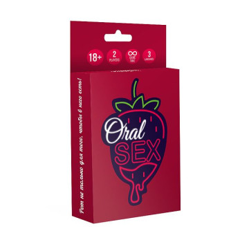Еротична гра для пар «Oral sex» (UA, ENG, RU) – купити