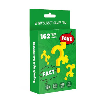 Еротична гра для пар «162 Fakts or Fakes» (UA, ENG, RU) – купити