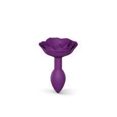Силіконова анальна пробка Love To Love OPEN ROSES S SIZE - PURPLE RAIN