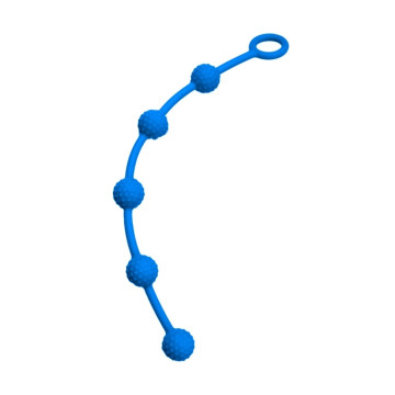 Анальні намиста Silicone Anal Beads Blue – купити