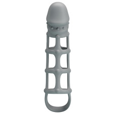 Ажурна насадка Penis Sleeve With Ball Strap