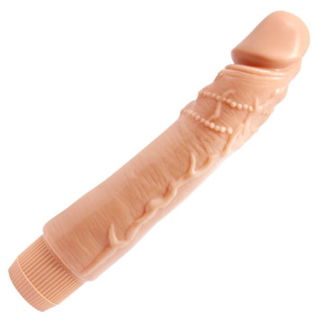 Вібратор реалістик BARBARA 9.5 - Dybbuk MULTI-SPEED VIBRATOR – купити