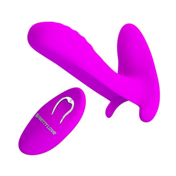 Вібробабочка з стимулятором клітора PRETTY LOVE-Remote Control Massager – купити