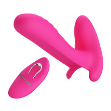Вібробабочка з стимулятором клітора PRETTY LOVE-Remote Control Massager